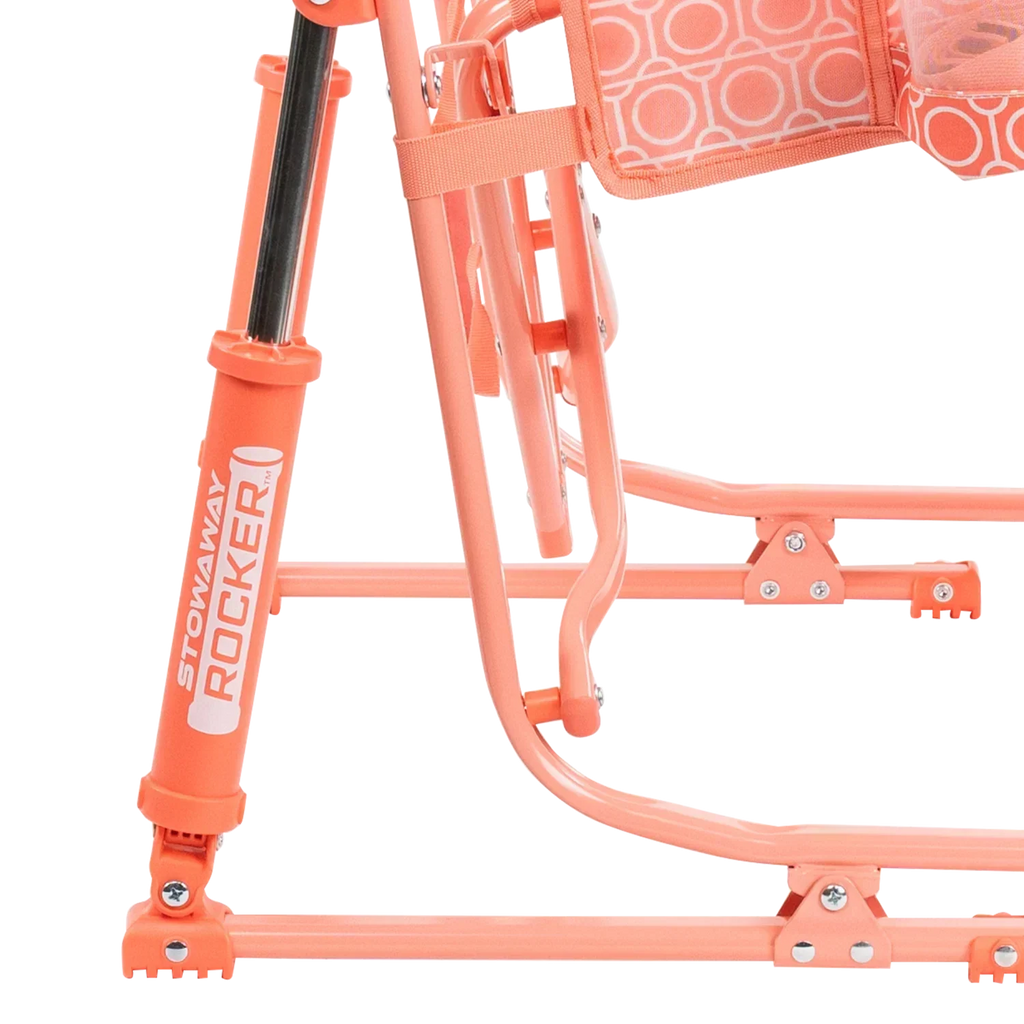 Patented Spring-Action Stowaway Rocker - Choice 794 - Patented Spring-Action Rocking Chair for Camping Detail