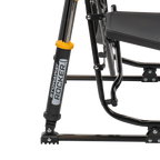 Patented Spring-Action Stowaway Rocker with Side Table - Choice 253 - Freestyle Rocker Portable Outdoor Folding Chair Detail