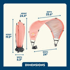 Premium All-Weather SunShade Accessory - Choice 361 - Pop-Up Outdoor Sun Shelter - UV400 Protection Detail