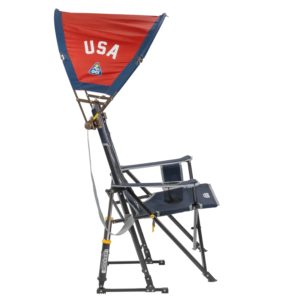 Portable Canopy SunShade Accessory - USA Anniversary Deluxe - Choice 917 - Portable Beach Canopy with Adjustable Shade Angle Detail