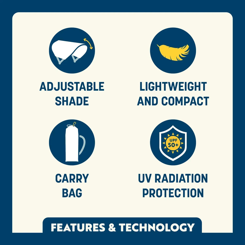 Portable Canopy SunShade Accessory - USA Anniversary Deluxe - Choice 917 - Portable Beach Canopy with Adjustable Shade Angle Detail