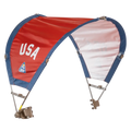 Portable Canopy SunShade Accessory - USA Anniversary Deluxe - Choice 917 - Portable Beach Canopy with Adjustable Shade Angle - Default Title