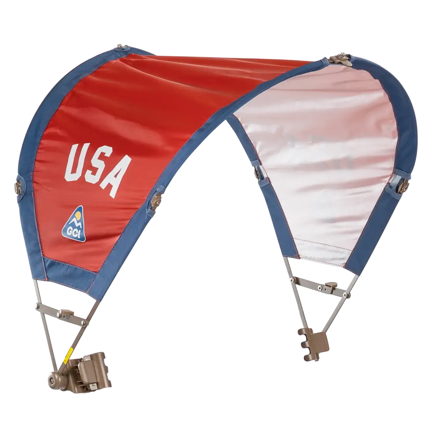 Portable Canopy SunShade Accessory - USA Anniversary Deluxe - Choice 917 - Portable Beach Canopy with Adjustable Shade Angle - Default Title