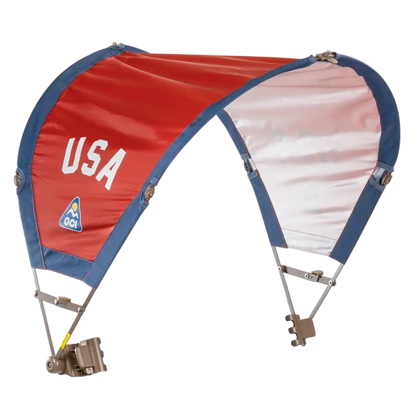 Portable Canopy SunShade Accessory - USA Anniversary Deluxe - Choice 917 - Portable Beach Canopy with Adjustable Shade Angle - Default Title