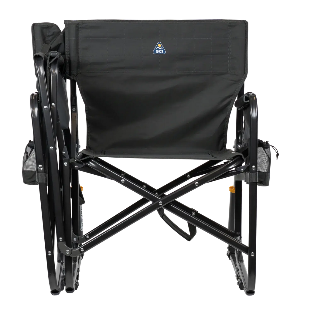 Smooth Motion Tandem Rocker - Choice 227 - Heavy-Duty Kickback Rocker with Beverage Holder Detail